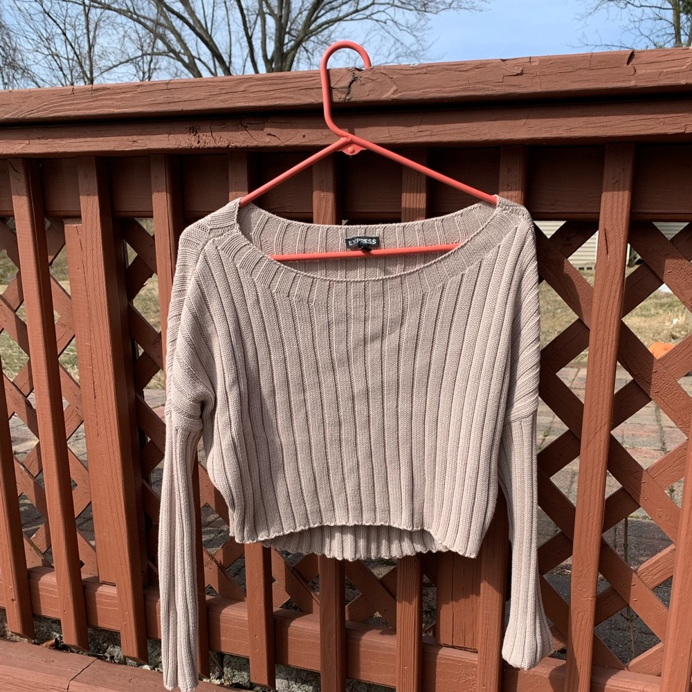 Express Cropped Sweater